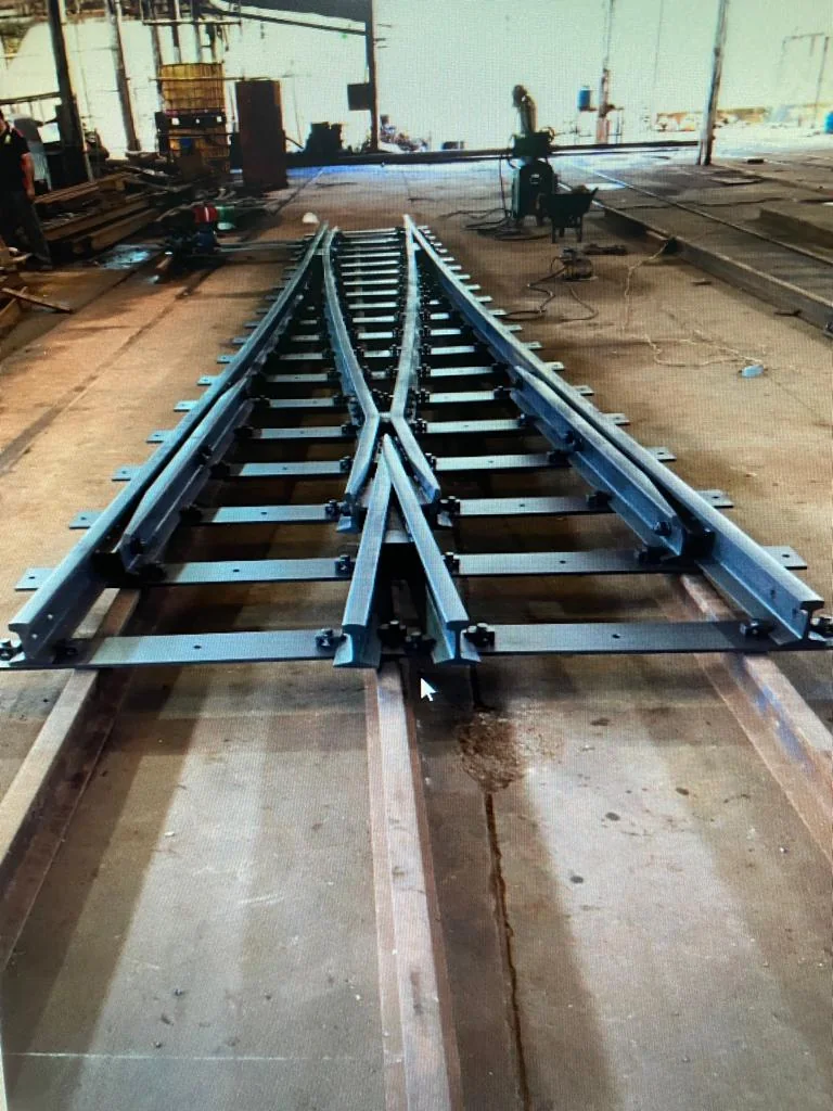 Fabricação de Aparelhos de Mudança de Via — imagem do acervo AMV Brasil